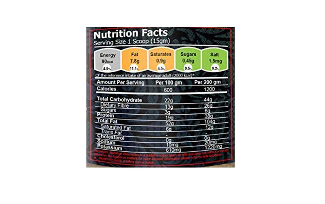 Delicieux All Natural 7 Nut Seeds Butter   Glass Jar  200 grams
